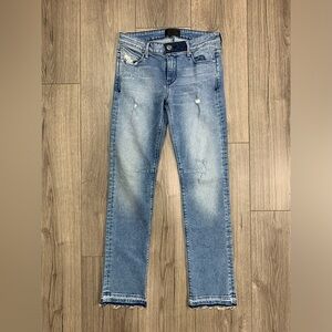 RtA Road‎ To Awe jeans Distressed Skinny Jeans Sz 26